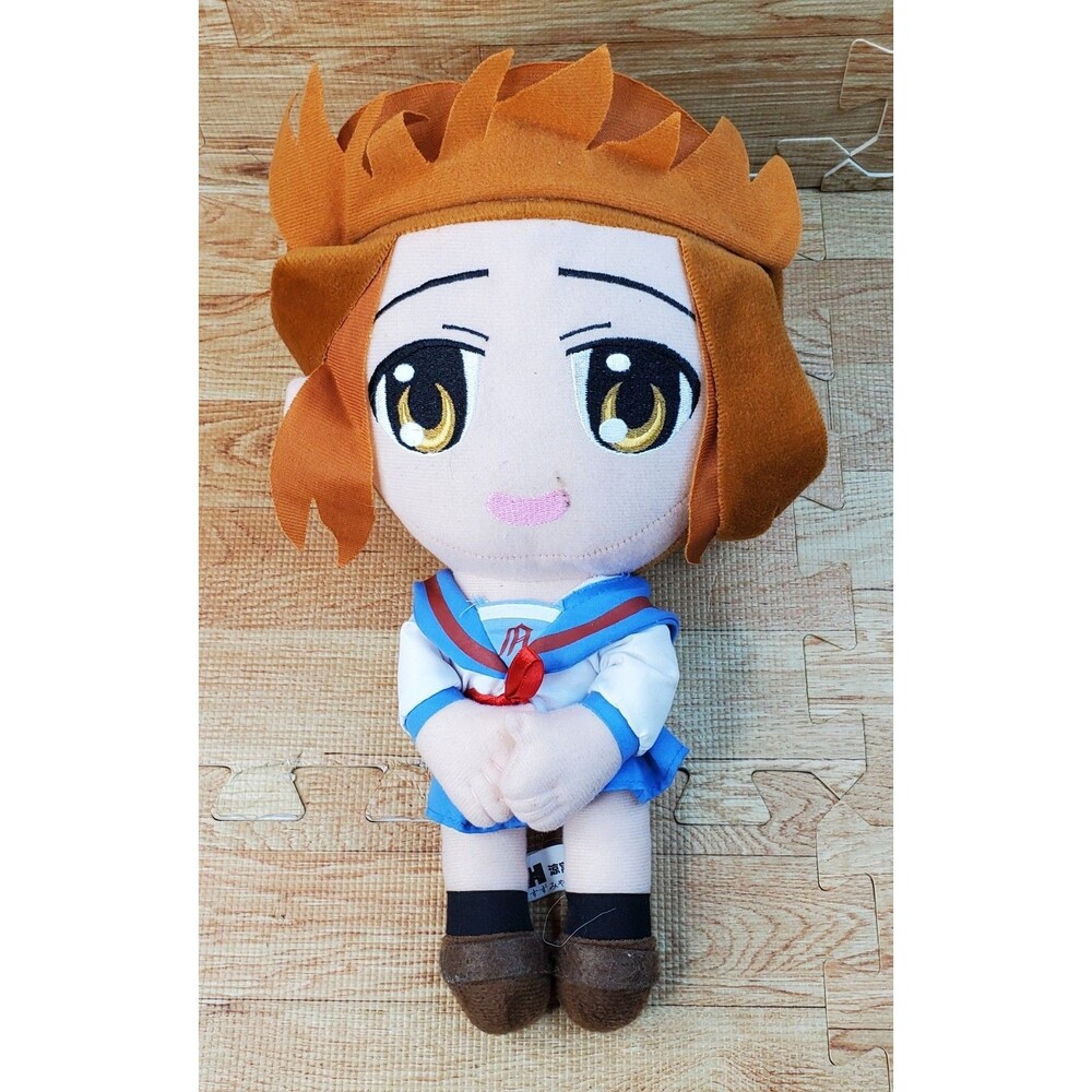 Mikuru Asahina 14" Plush Banpresto Haruhi Suzumiya Anime Japan Rare Stuffed Toy